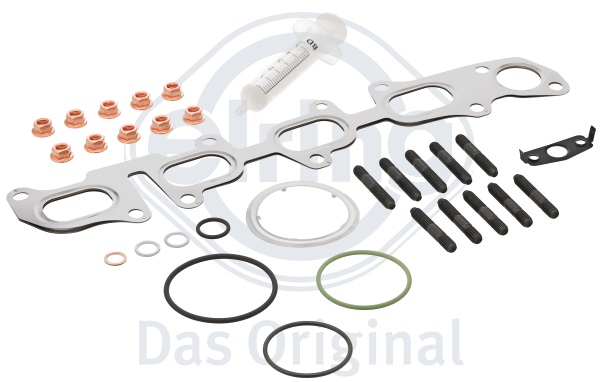 696.000, Mounting Kit, charger, Turbocharger gasket, ELRING, JTC11818